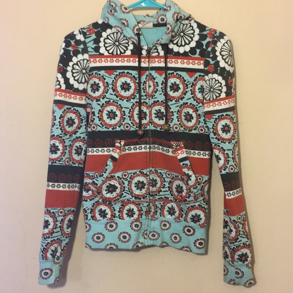 O’Neill Zipper Sweatshirt Beautiful Pattern